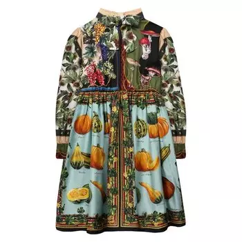 Шелковое платье Dolce &amp; Gabbana