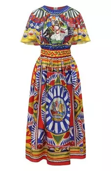 Шелковое платье Dolce & Gabbana