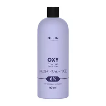 OLLIN, Окисляющая эмульсия Performance Oxy 20 vol/6%, 1000 мл