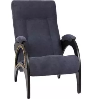Кресло для отдыха Мебель Импэкс МИ Модель 41 венге, обивка Verona Denim Blue