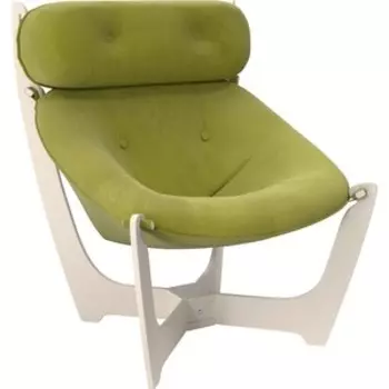 Кресло для отдыха Мебель Импэкс Модель 11 дуб шампань, ткань Verona apple green