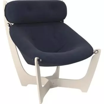 Кресло для отдыха Мебель Импэкс Модель 11 дуб шампань, ткань Verona denim blue