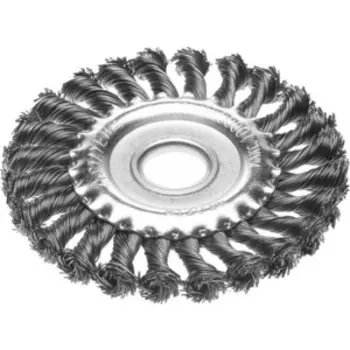 Корщетка-колесо Stayer Professional жгутированная 0,5 мм 125 мм х22 мм (35120-125)