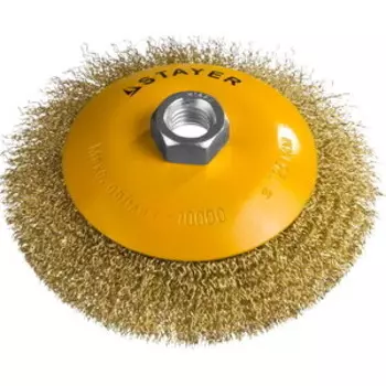 Корщетка коническая Stayer Professional витая 125 мм хМ14 (35133-125)