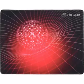 Коврик для мыши Oklick OK-FP0400 красный 400x320x2 мм