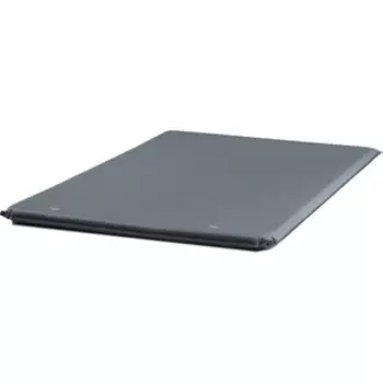 Коврик самонадувающийся кемпинговый TREK PLANET Relax 70 Double, серый, 198х130х7 см
