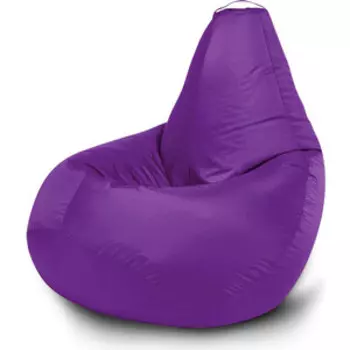 Кресло бескаркасное Mypuff Груша фиалка размер стандарт оксфорд b_218