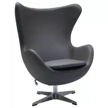 Кресло Bradex Egg Chair серый (FR 0567)