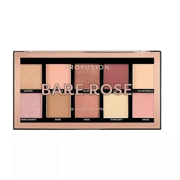 PROFUSION Палетка для макияжа глаз Bare Rose