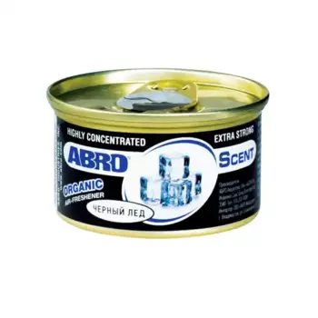освежитель! воздуха organic чёрный лёд 42г ABRO\
