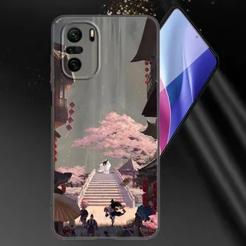 Чехол для телефона с изображением аниме Mo Dao Zu Shi для Xiaomi Mi POCO X3 NFC GT M4 M3 12 11T 10T Pro A3 11 Lite NE 5G 12X 11i F3, мягкий черный чехол Xiaomi Mi A3