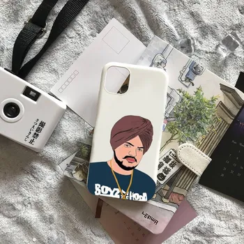 Чехол для телефона Sidhu Moose Wala singer Candy Color для iPhone 6 7 8 11 12 13 s mini pro X XS XR MAX Plus iPhone11pro
