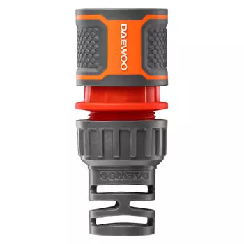 коннектор DAEWOO 1/2" - 5/8" c аквастопом пластик