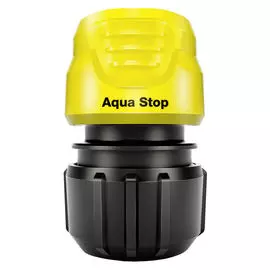 коннектор KARCHER 1/2-3/4" с аквастопом пластик