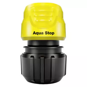 коннектор KARCHER 1/2-3/4" с аквастопом пластик