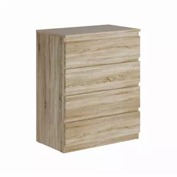 комод МАЛЬТА 4 ящика 803x988x480 сонома ЛДСП