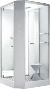 Душевая кабина Orans SR-89101LS белая, с баней