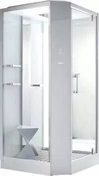 Душевая кабина Orans SR-89101RS белая, с баней