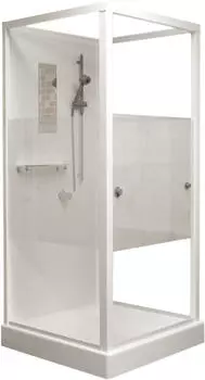 Душевая кабина RGW Andaman OLB-206 90 см, профиль белый
