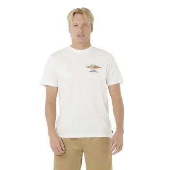 Футболка с коротким рукавом Rip Curl Surf Revival Decal, белый