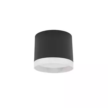 Светильник потолочный IN HOME НПБ GX53 15 Вт черный IP20 (4690612046341)
