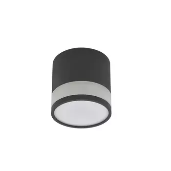 Светильник потолочный IN HOME НПБ GX53 15 Вт черный IP20 (4690612046327)
