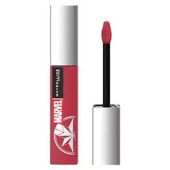 Помада для губ MAYBELLINE SUPER STAY MATTE INK MARVEL тон 80 жидкая матовая
