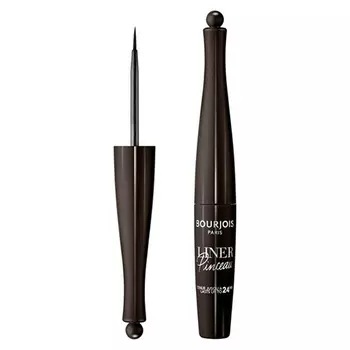 Подводка-лайнер для глаз BOURJOIS LINER PINCEAU 24 HR жидкая тон 002 brun impressionniste
