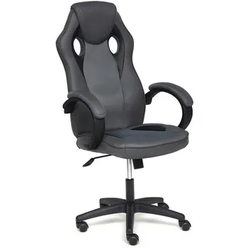 Кресло GT металлик/серый (кож/зам/ткань) Tetchair 112177 13251