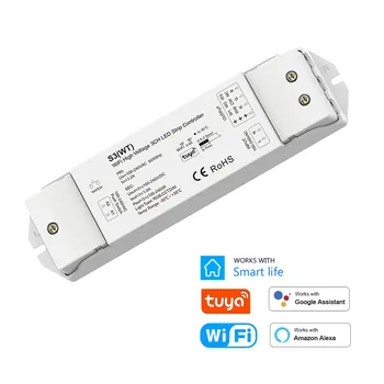 CENFAYA RGB Контроллер светодиодной ленты S3(WT), 3 канала, Wi-Fi, RF