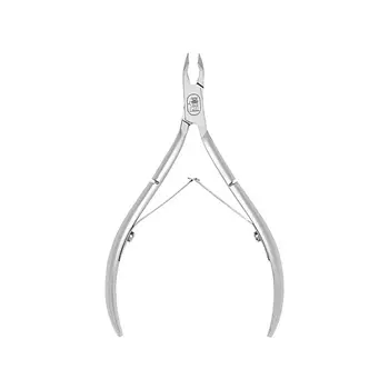 HANZO STEEL Кусачки для кутикулы 4 мм, закругленные ручки