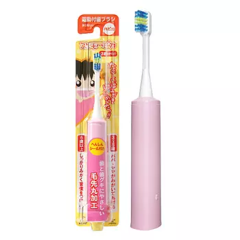 HAPICA Детская электрическая звуковая зубная щётка DBK-1P Kids 3-10 лет