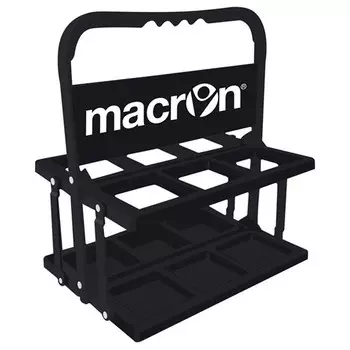 Подставка для бутылок Macron 962810, пластик, вместимость 6 бутылок, черный