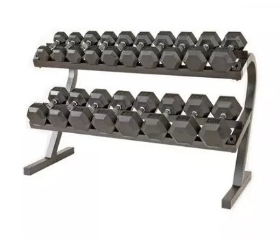 Подставка под гексагональные гантели Perform Better Economy Dumbbell 4058-02 под 10 пар, черный