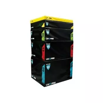 Плиометрический бокс Live Pro Soft Plyometric Box LP8151-XS 91,4x76,2x7,6 cм, желтый