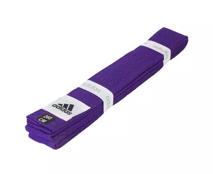 Пояс для единоборств Adidas Club adiB220 фиолетовый