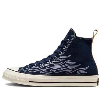 Кроссовки chuck 70 high 'workwear denim flame' Converse, синий