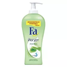 Гель-крем для душа алоэ вера FA Yoghurt 750мл