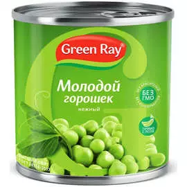 Горошек зеленый Greenray 425мл