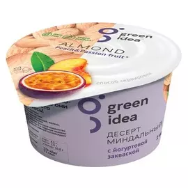 Десерт миндальный персик-маракуйя Green Idea 140г