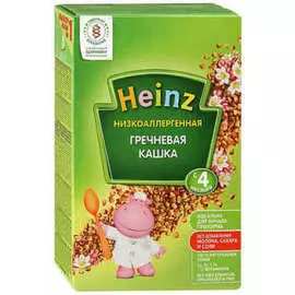 Каша низкоаллергенная гречневая Хайнц 200г