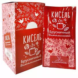 Кисель брусничный Алтай 20г