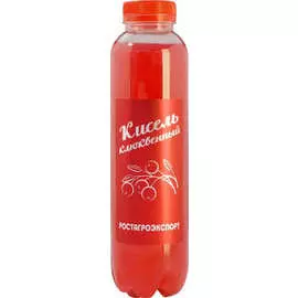 Кисель клюква бутылка РостАгроЭкспорт 500г