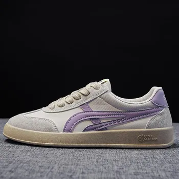 Dexun Shoes, новые весенние студенческие повседневные универсальные кроссовки с плоской подошвой 35 зелёный