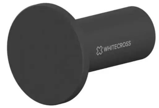 Крючок «Whitecross» Ergo ER2216BL на стену чёрный матовый