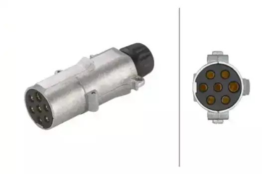 штекер!(алюм) 7-ми полюсн., 24V type N, ISO1185\DAF