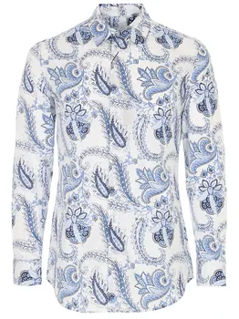 Рубашка Slim Fit хлопковая ETRO