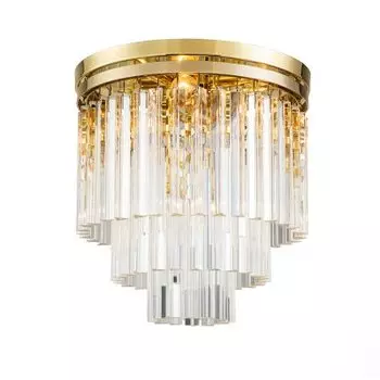 Потолочный светильник Odeon 5 gold / clear Delight Collection