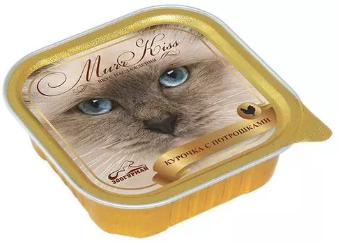 Зоогурман "Murr Kiss" консервы для кошек (Курица и потрошки, 100 г.)