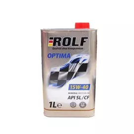 Моторное масло Rolf Optima 15W40 минеральное 1л